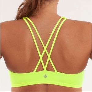 Lululemon Free To Be Sports Bra- Green- Size 4